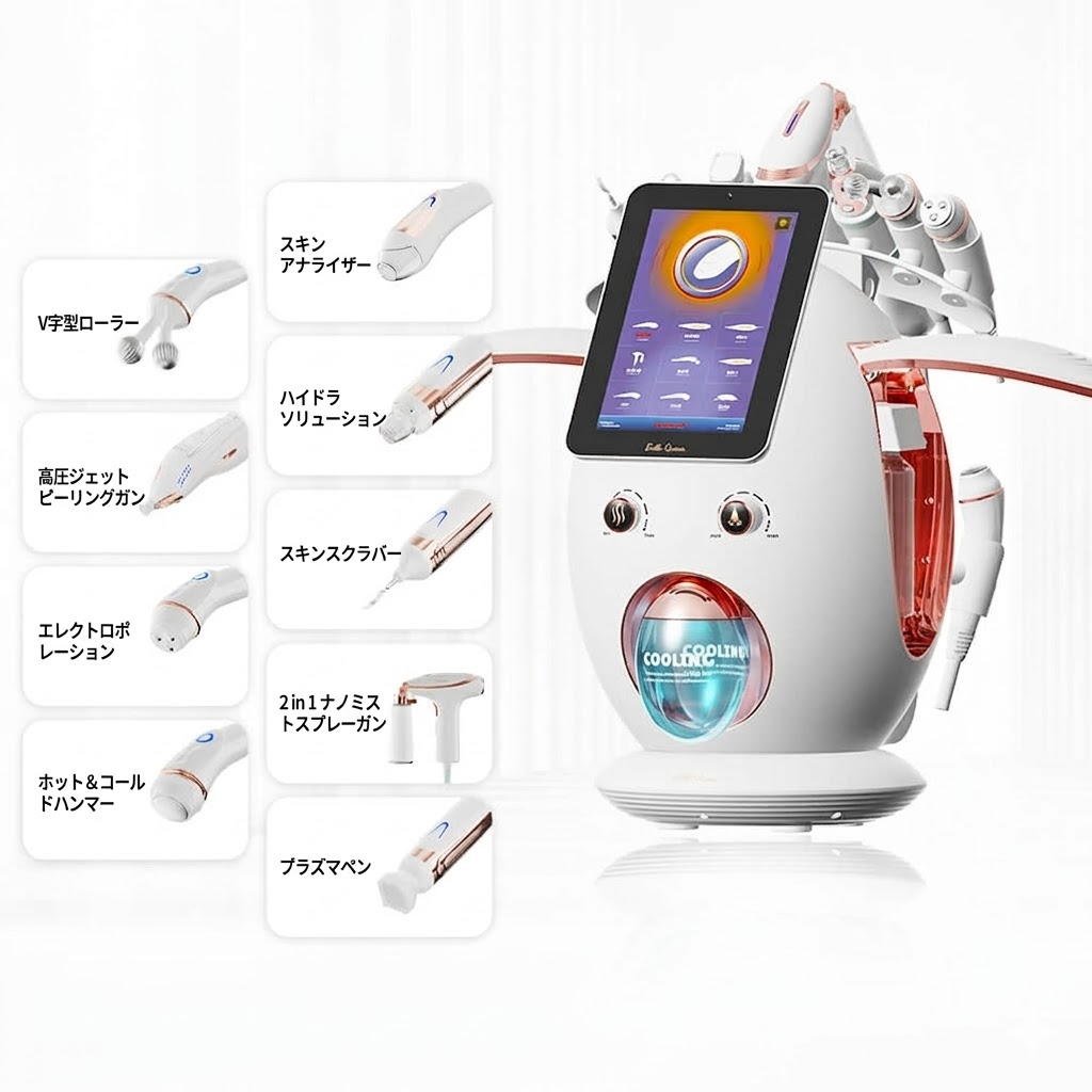 1台で9役のオールインワン美肌マシン